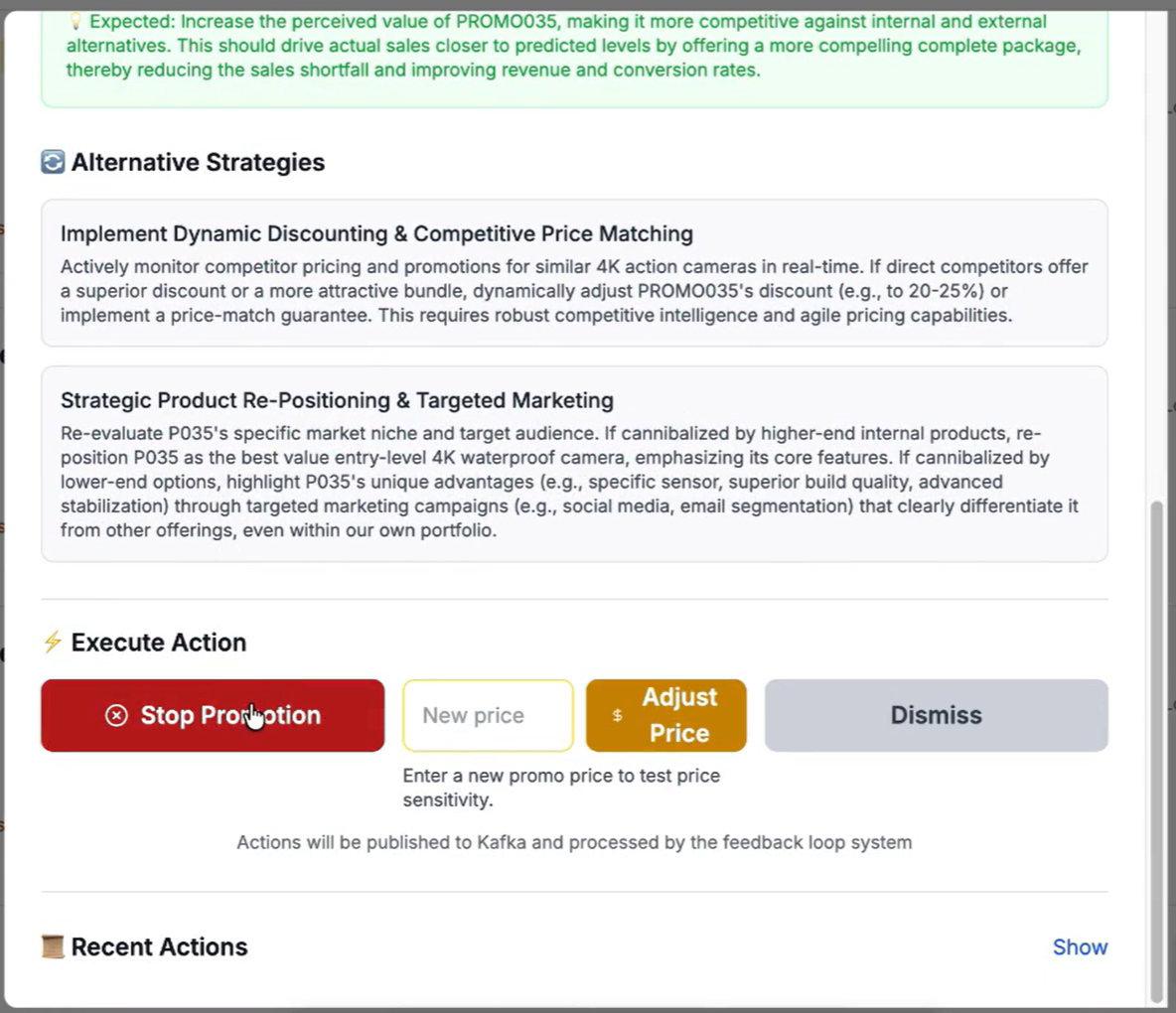 TrueLift strategy comparison panel